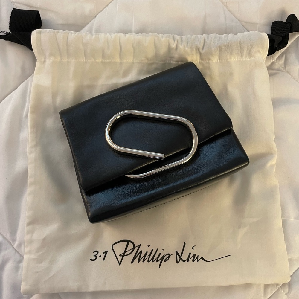 3.1 PHILLIP LIM Alix Micro Crossbody Bag - Black Leather